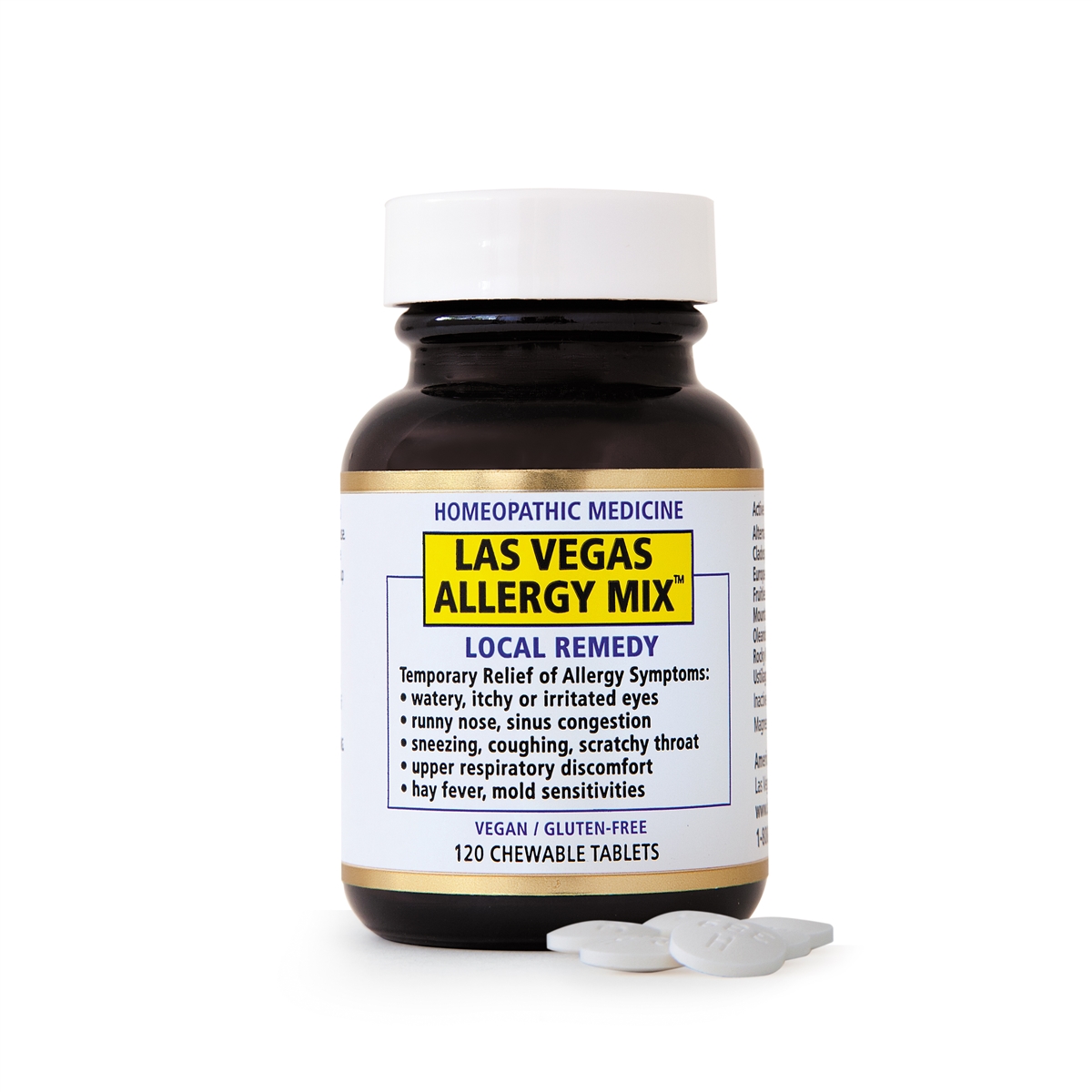 Las Vegas Allergy Mix 120 Tablets Allergy Mix